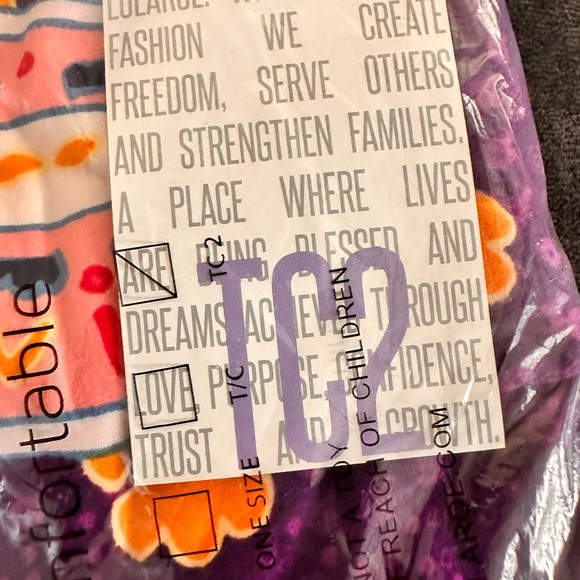 New In packaging LuLaRoe TC2 leggings - Picture 2 of 4